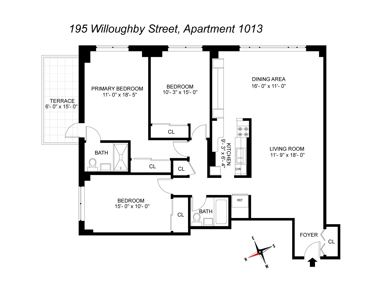 Co-op Properties for Sale at The Willoughby Walk, 195 WILLOUGHBY AVE, 1013 Clinton Hill, Brooklyn, NY 11205