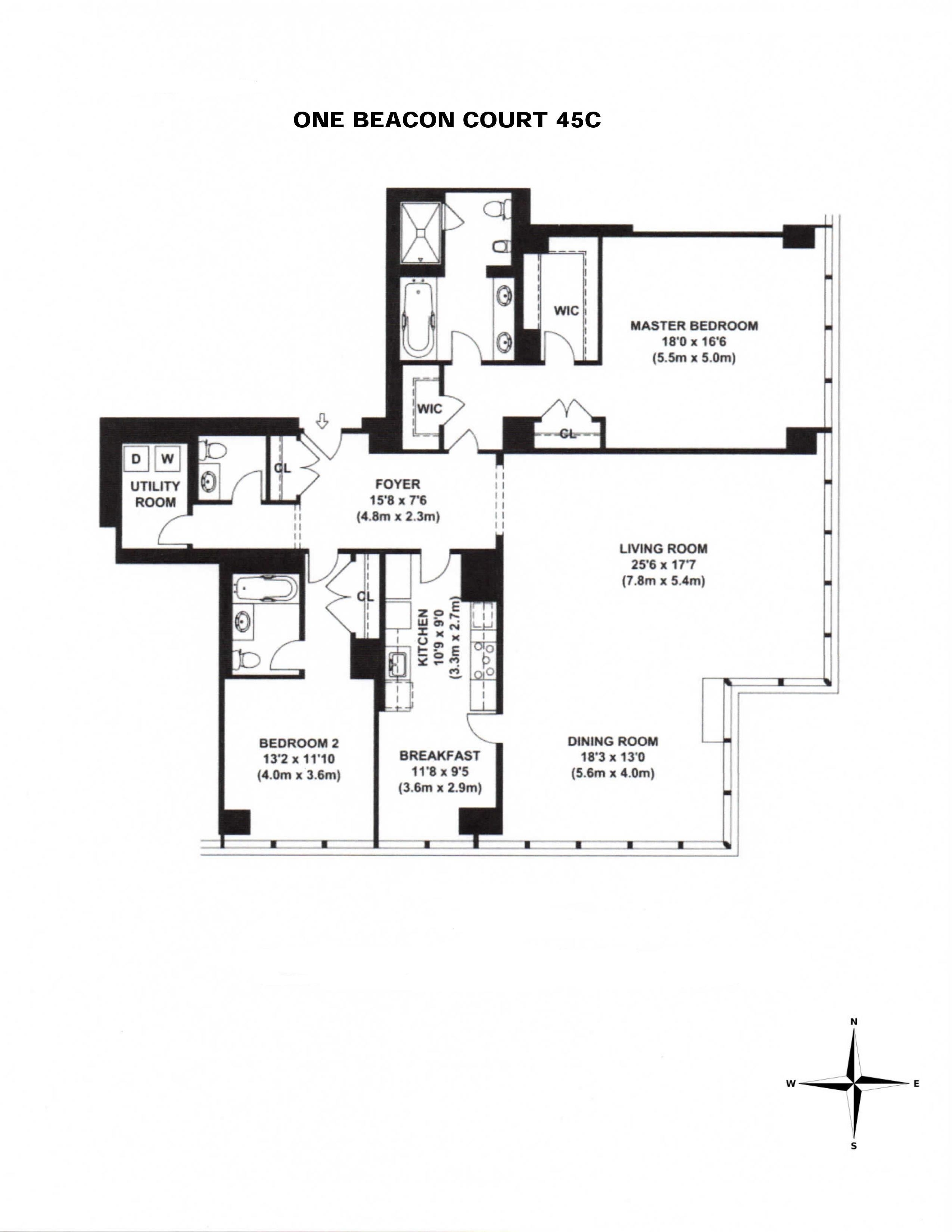 Property at One Beacon Court, 151 E 58TH ST, 45C Midtown East, New York, NY 10022