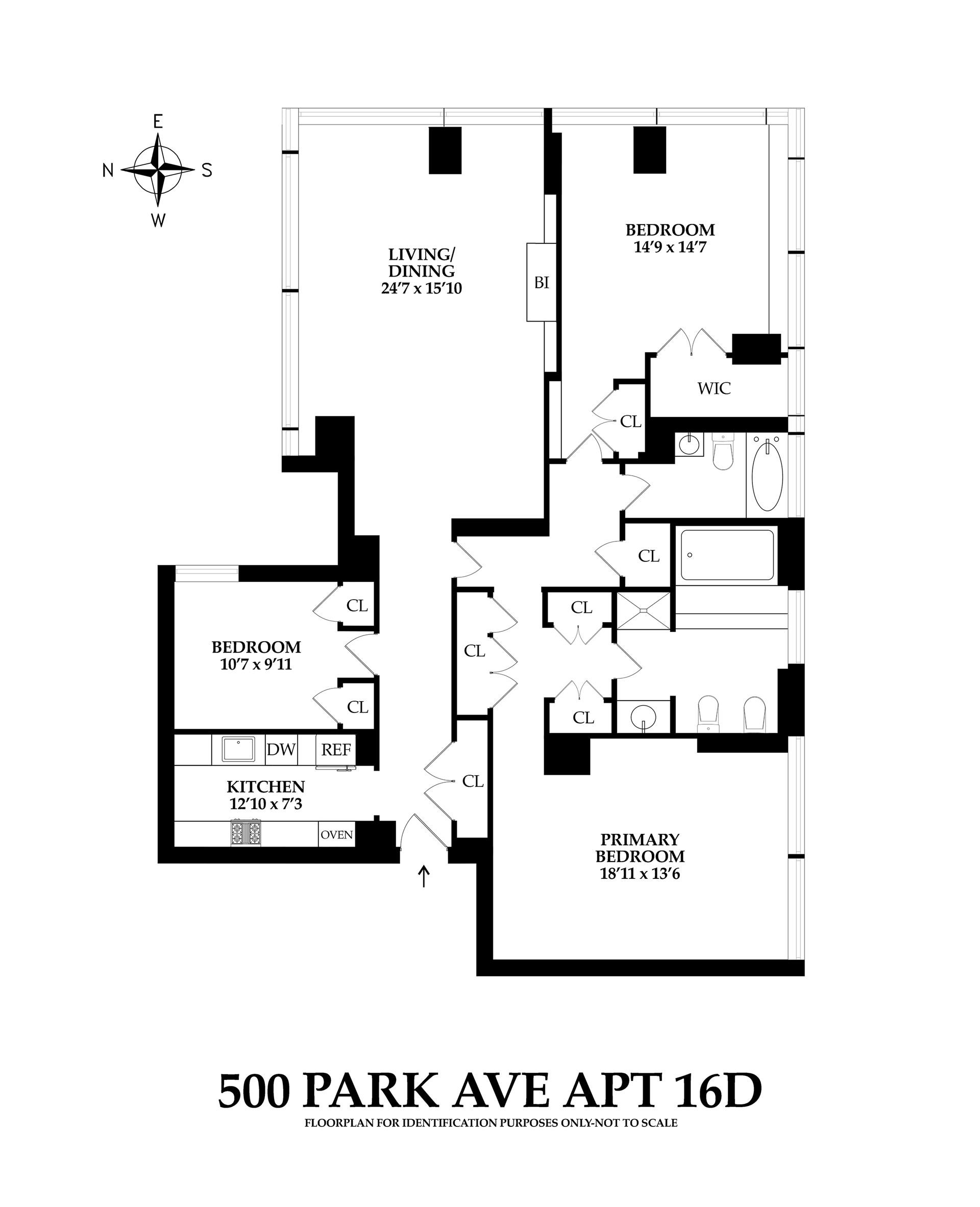 1. Condominiums for Sale at 500 PARK AVE, 16D Midtown East, New York, NY 10022