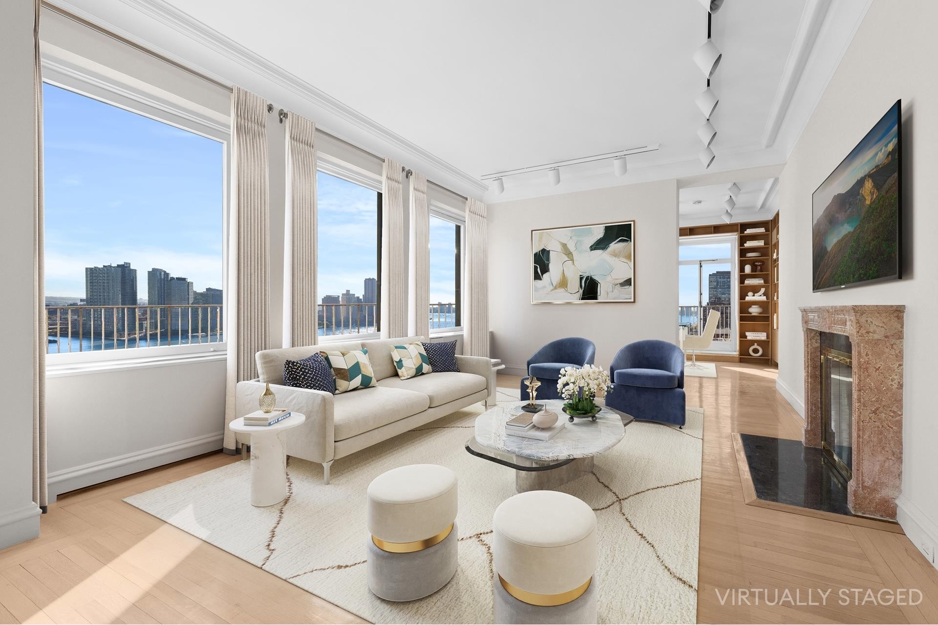 Co-op Properties for Sale at RIVER HOUSE, 435 E 52ND ST, 15A Beekman, New York, NY 10022