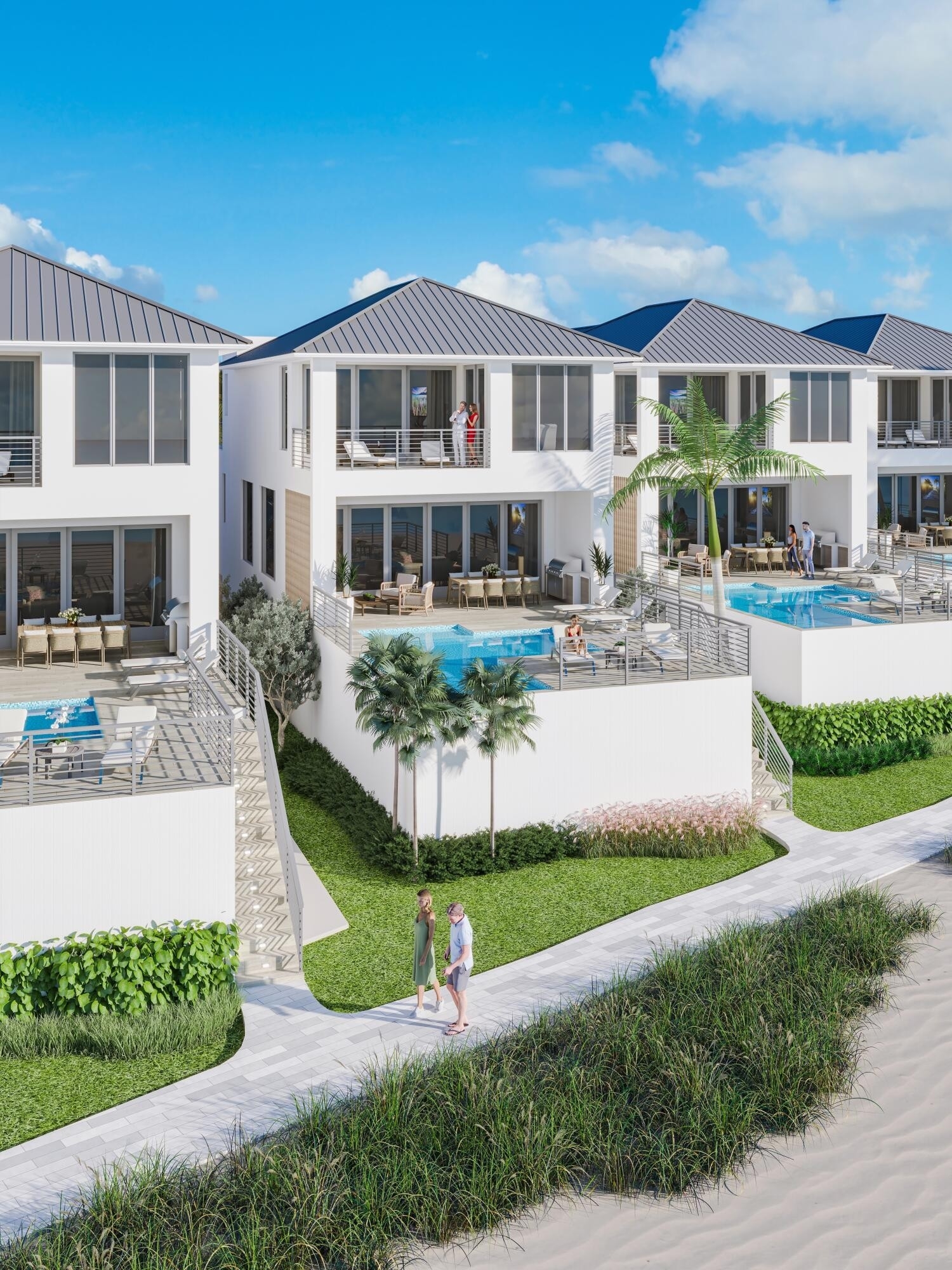 2. Single Family Homes for Sale at 7700 S Ocean Drive, Villa #12 Hutchinson Island South, Jensen Beach, FL 34957