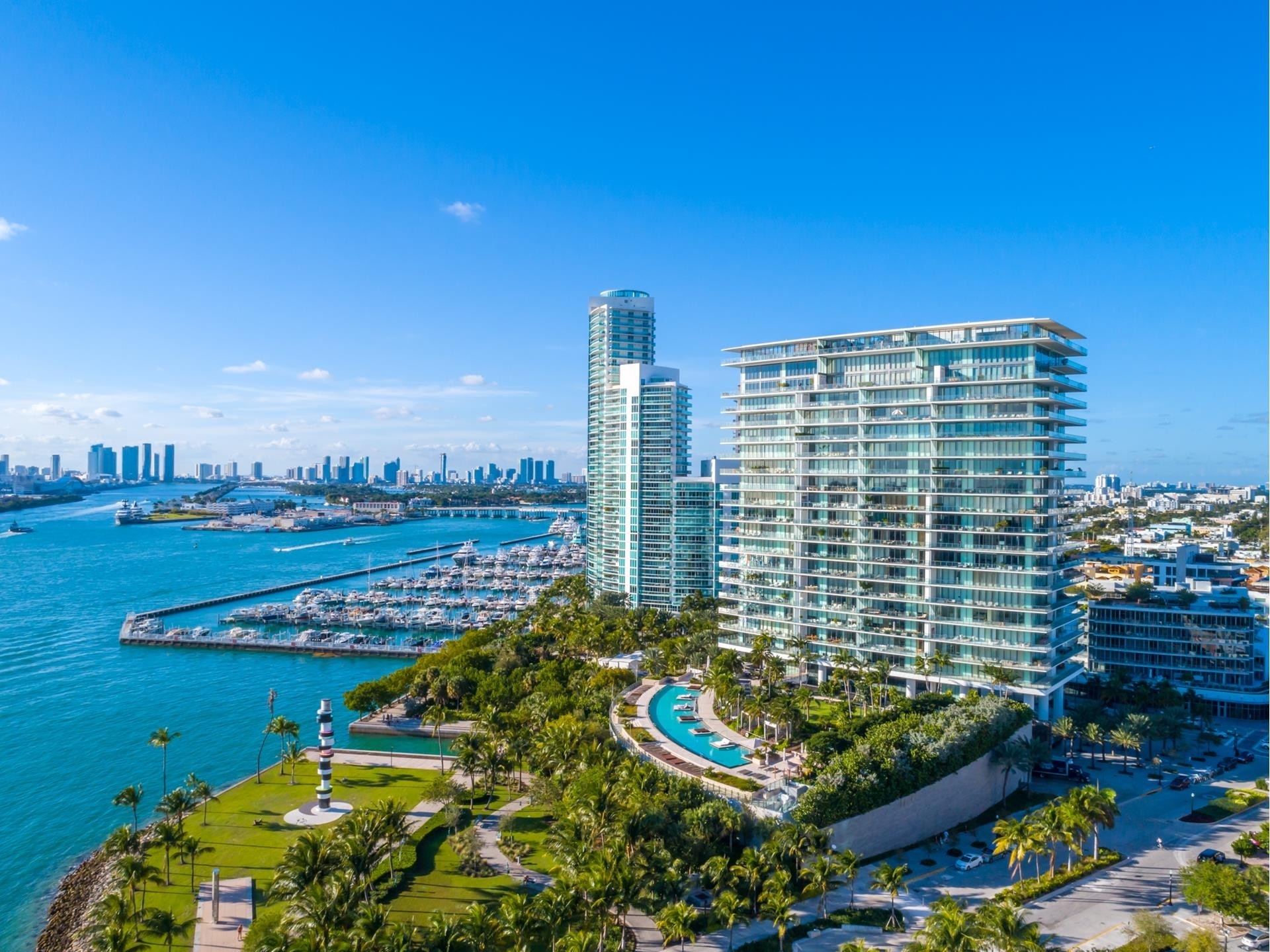 Condominium à 800 S Pointe Dr , 1401 Miami Beach