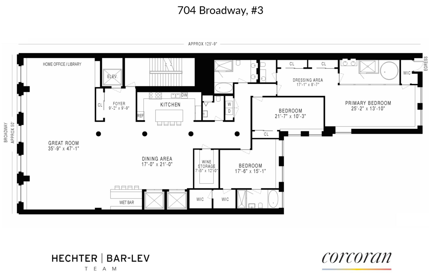 Condominium for Sale at THE DANDY, 704 BROADWAY, 3 NoHo, New York, New York 10003