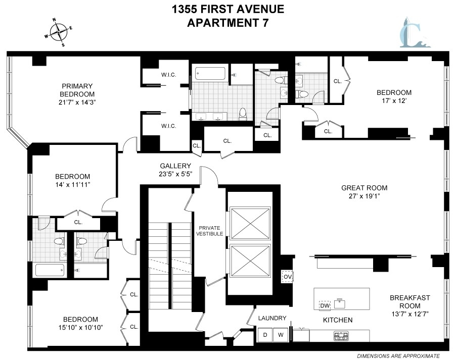 Property at The Charles, 1355 FIRST AVE, 7 Lenox Hill, New York, New York 10021