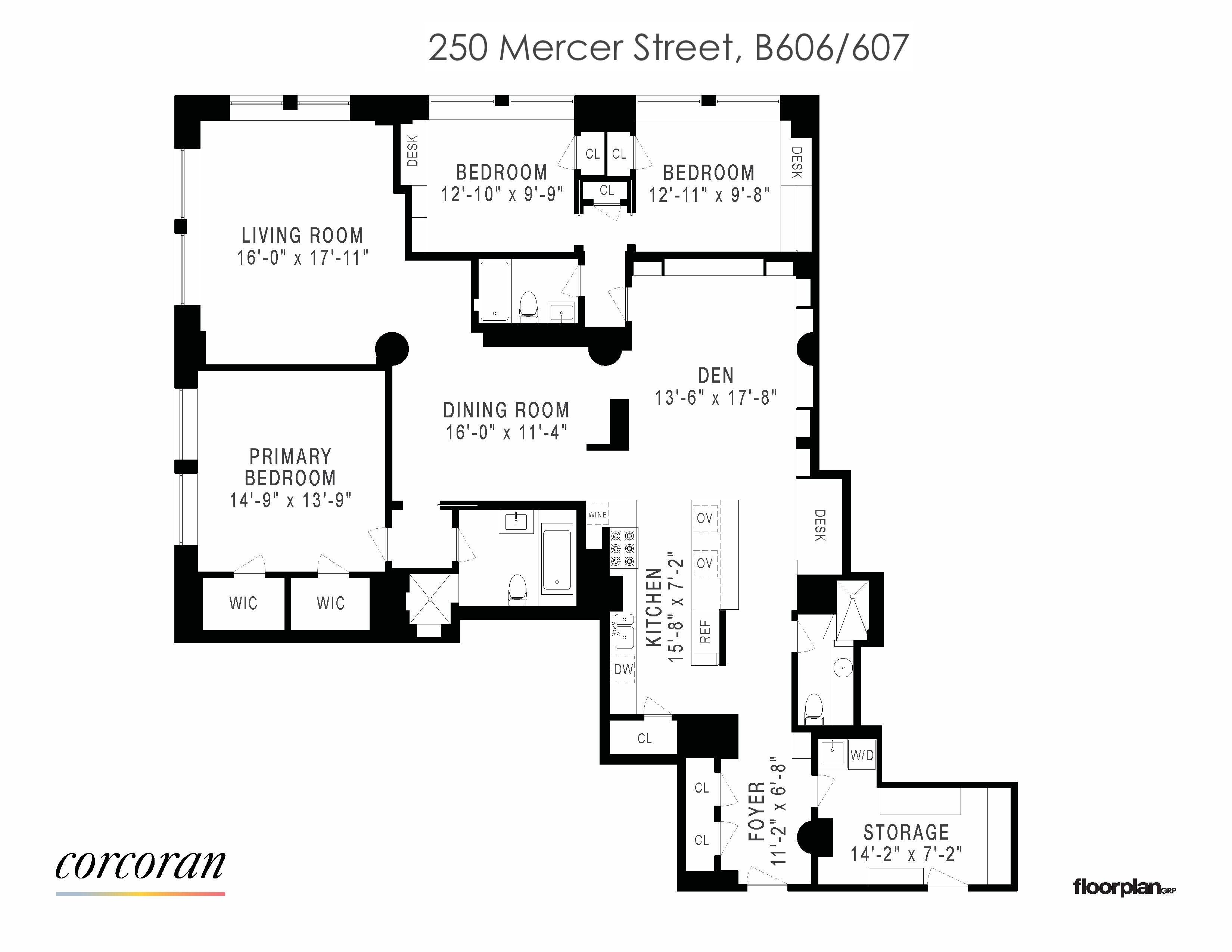 Property at Mercer House, 250 MERCER ST, B606/607 Greenwich Village, New York, New York 10012