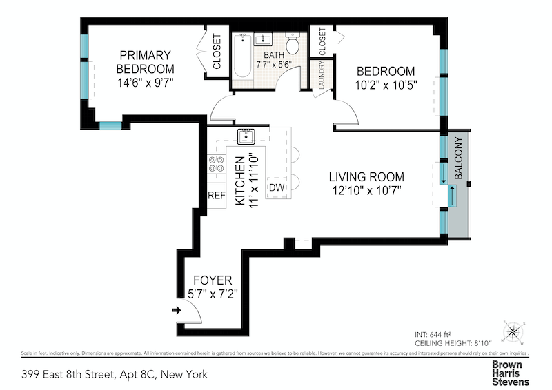 1. Condominiums for Sale at 399 E 8TH ST, 8C East Village, New York, New York 10009