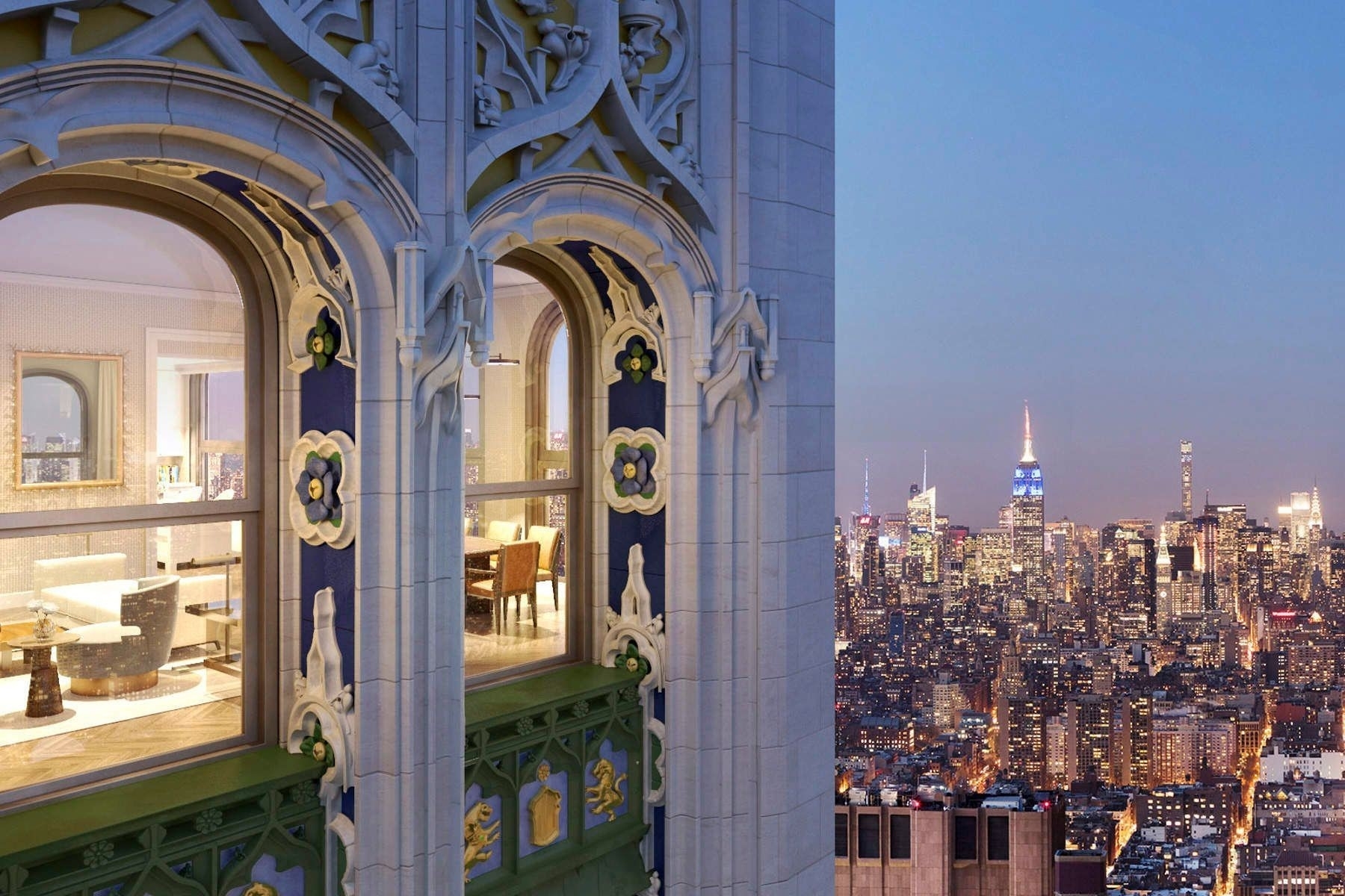 11. Condominiums for Sale at Woolworth Building, 2 PARK PL, 45B TriBeCa, New York, New York 10007