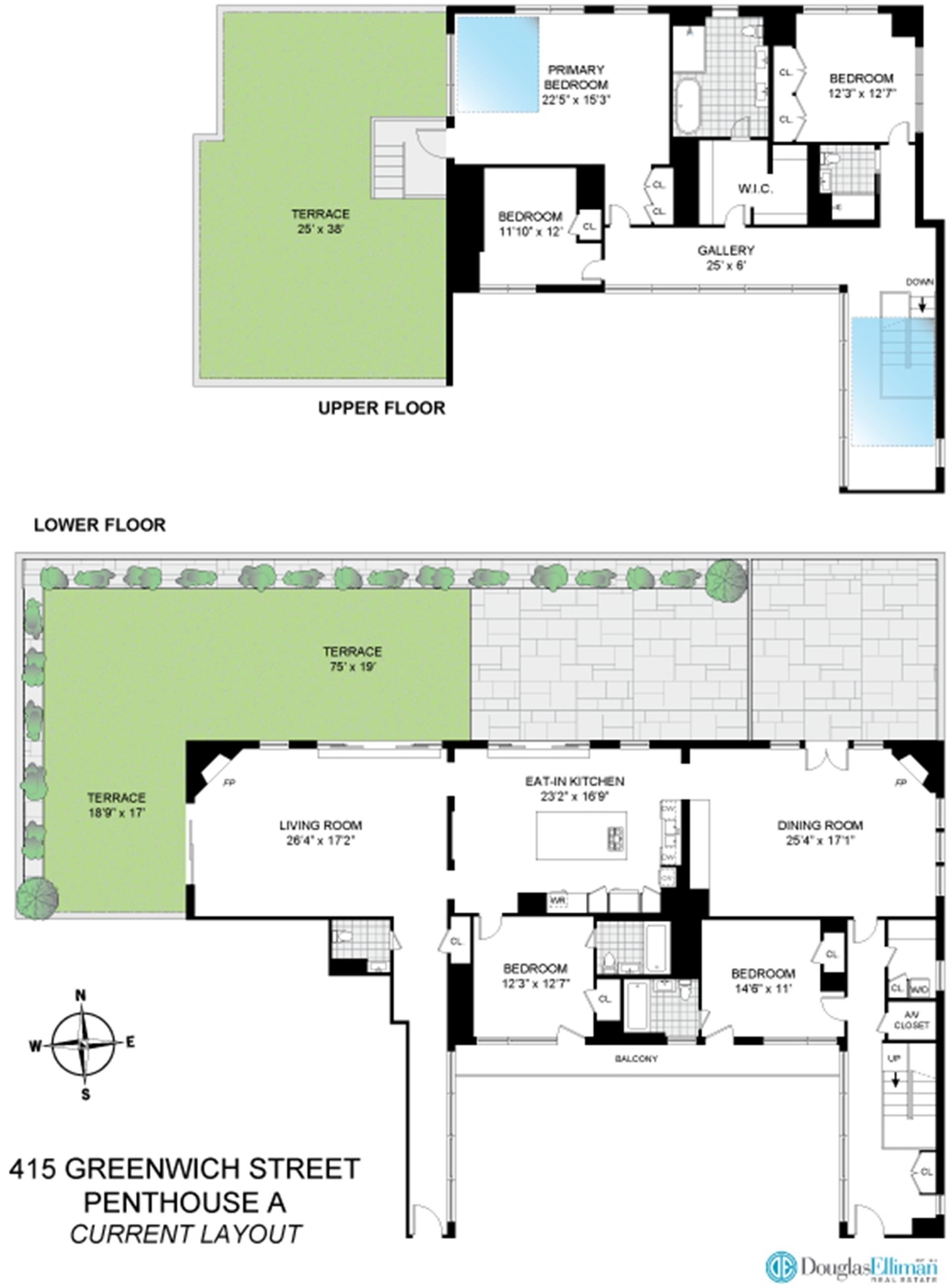 1. Condominiums pour l Vente à Tribeca Summit, 415 GREENWICH ST , PHA TriBeCa, New York, New York 10013