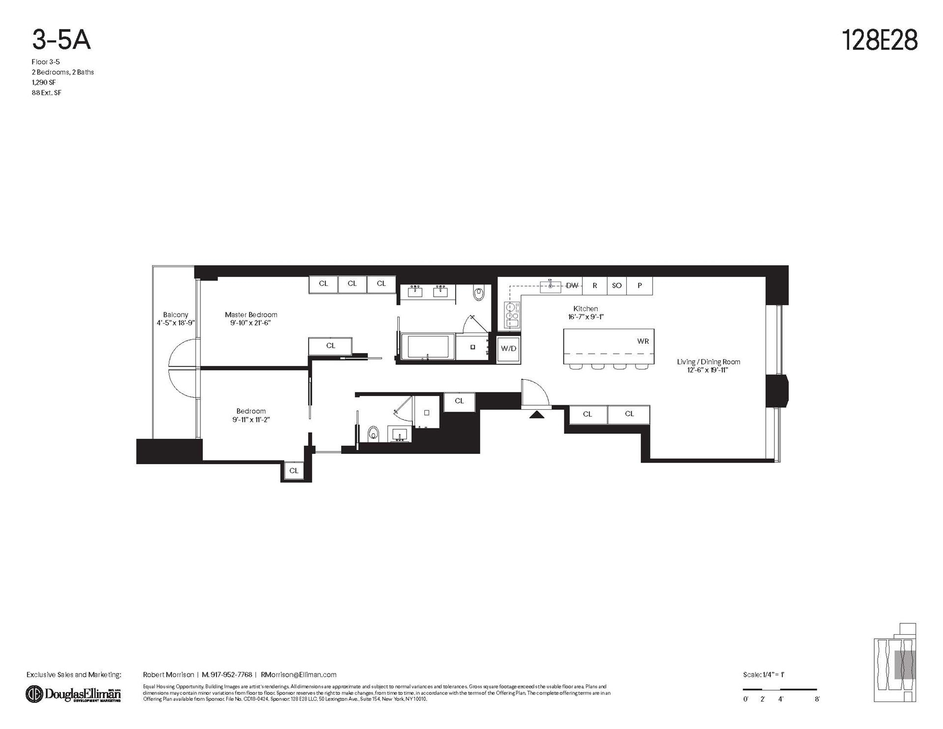 1. Condominiums for Sale at 128 E 28TH ST, 3A NoMad, New York, New York 10016