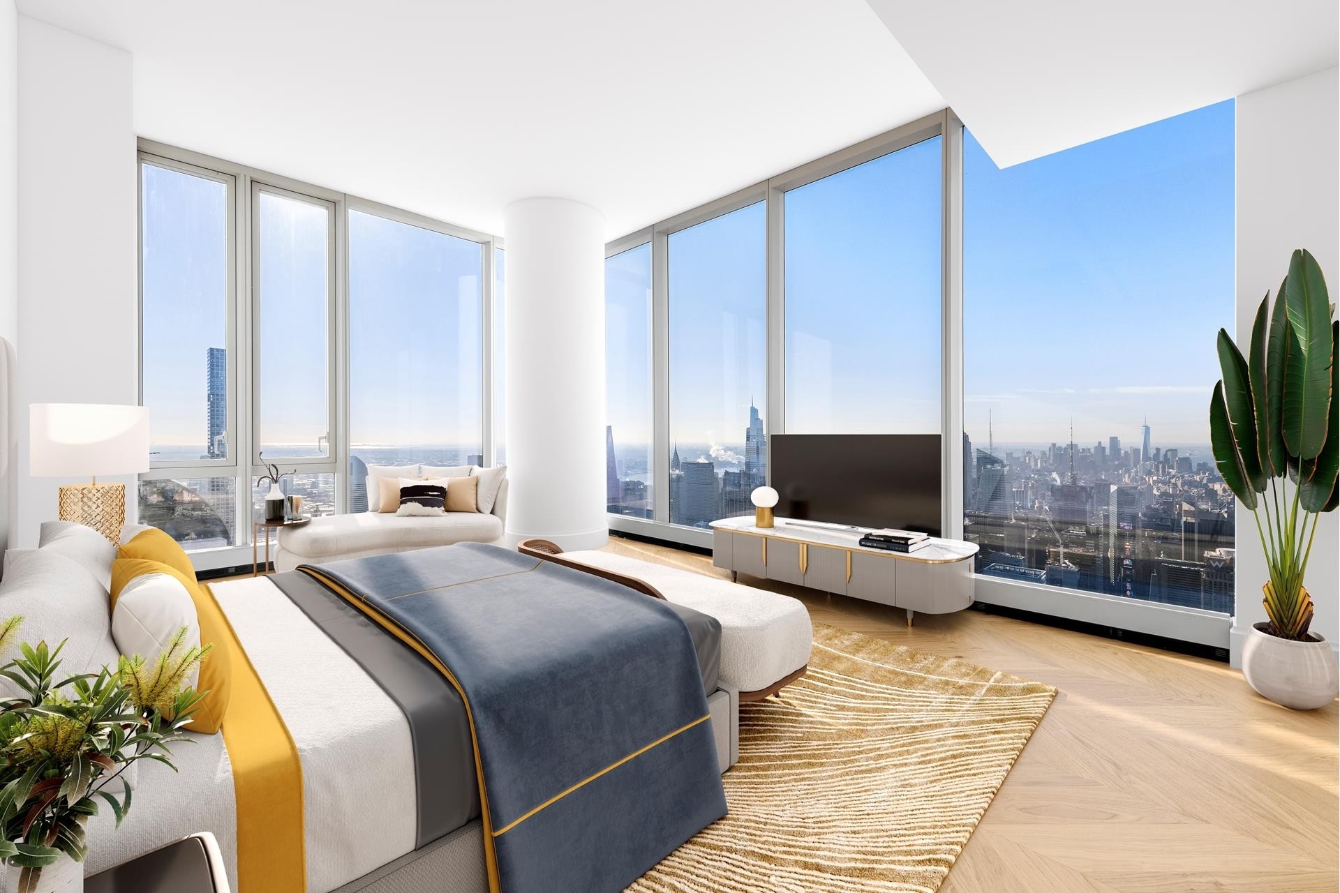 Condominium для того Продажа на Central Park Tower, 217 W 57TH ST , 91E Midtown West, New York, Нью-Йорк 10019