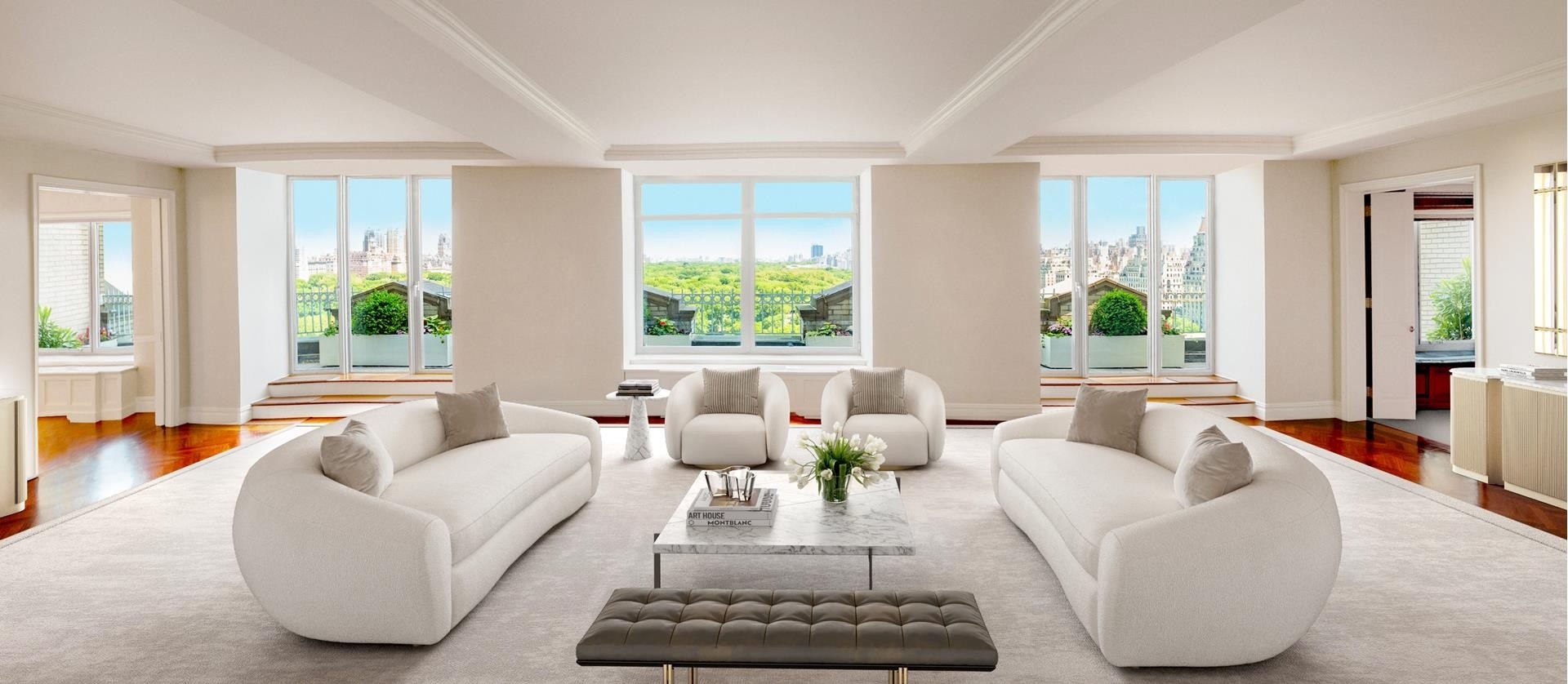 Condominium для того Продажа на Residences At Ritz-Carlton, 50 CENTRAL PARK S, PH23 Central Park South, New York, Нью-Йорк 10019