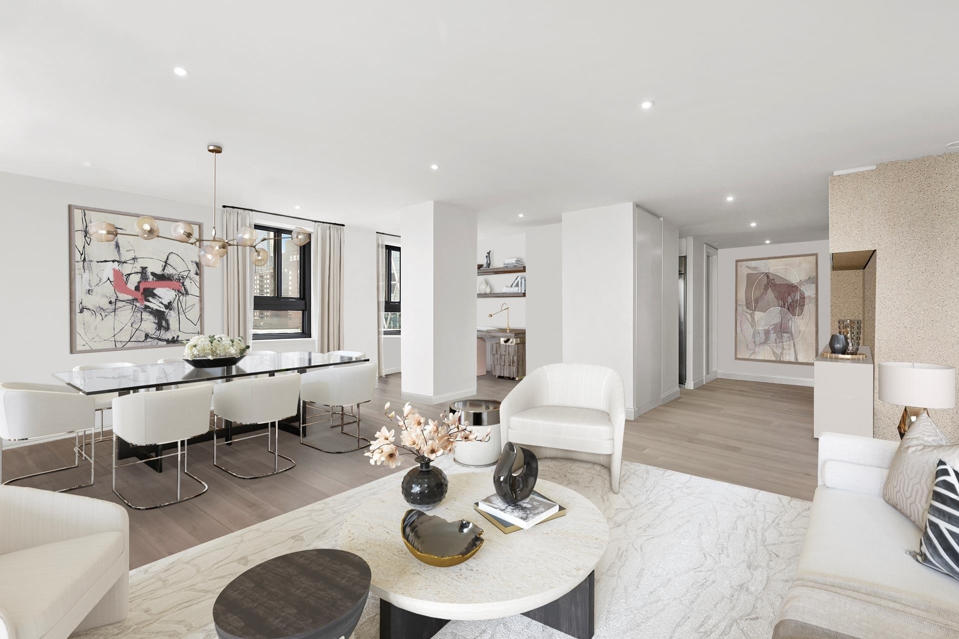 Condominium for Sale at The Colonnade, 347 W 57TH ST, 38C Hell's Kitchen, New York, New York 10019