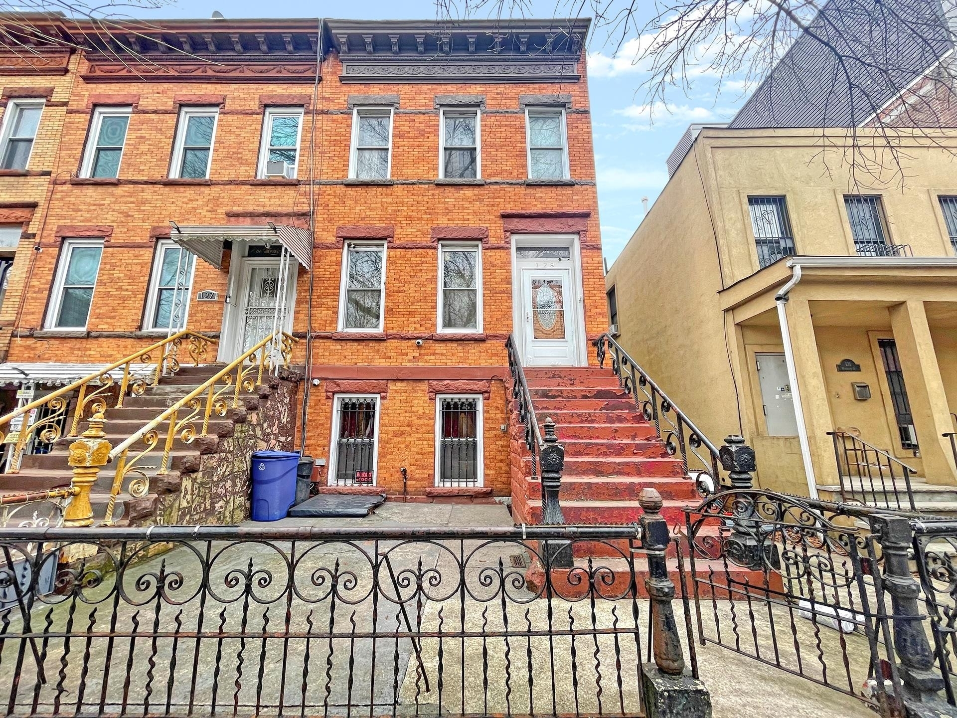 Multi Family Townhouse for Sale at 129 WOODBINE ST, TOWNHOUSE Bushwick, Brooklyn, New York 11221