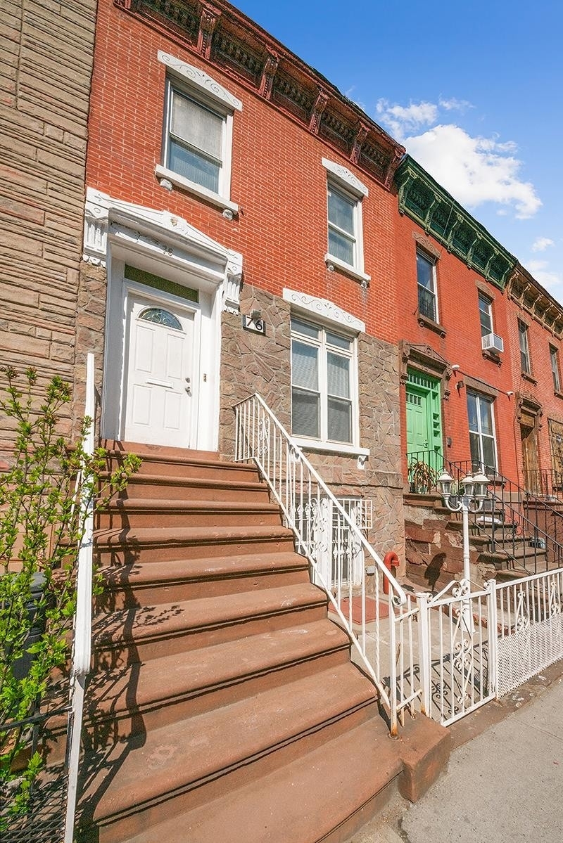 Single Family Townhouse for Sale at 76 ROGERS AVE, TOWNHOUSE Crown Heights, Brooklyn, New York 11216