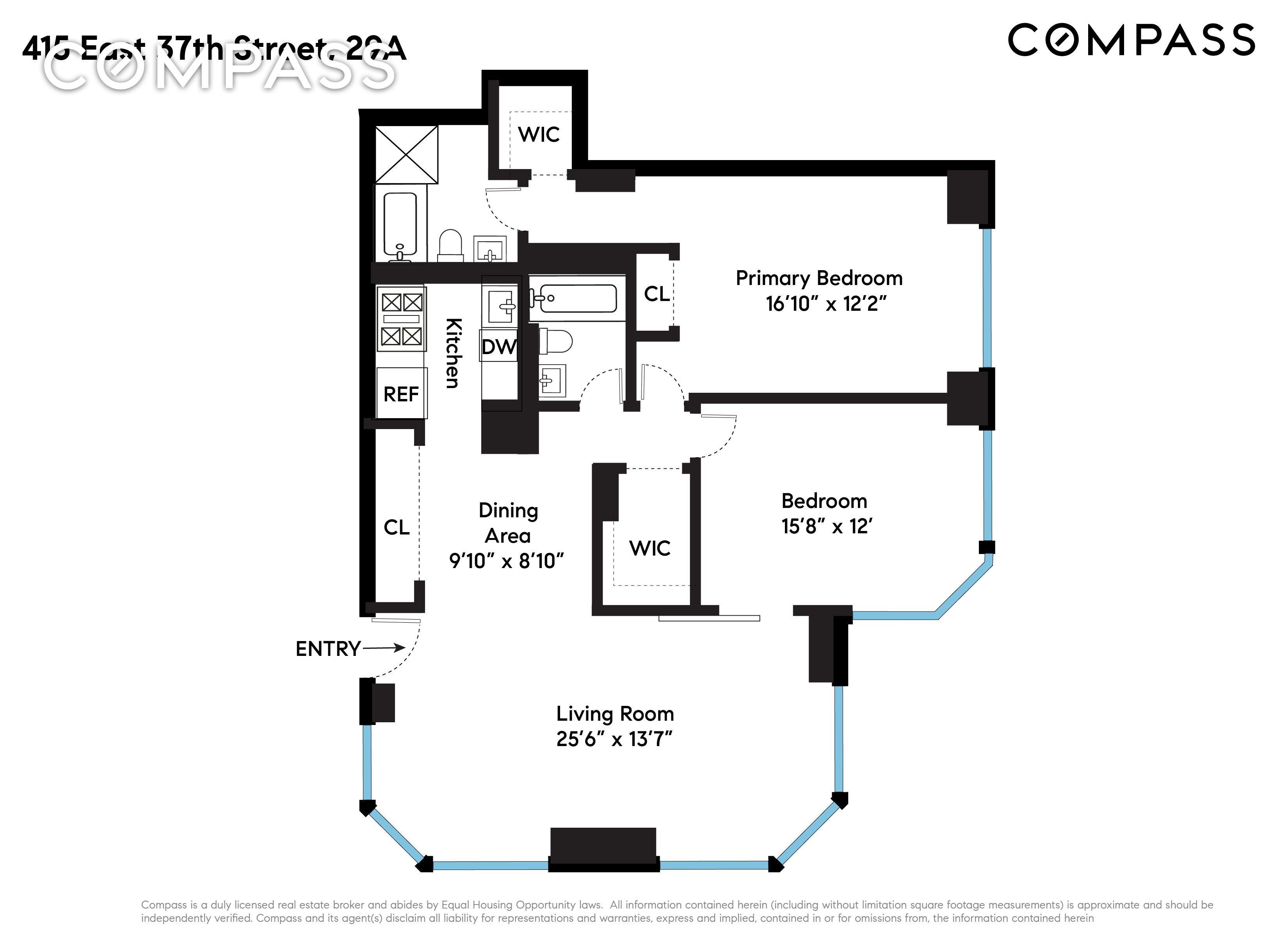 Condominium for Sale at The Horizon, 415 E 37TH ST, 29A Murray Hill, New York, New York 10016